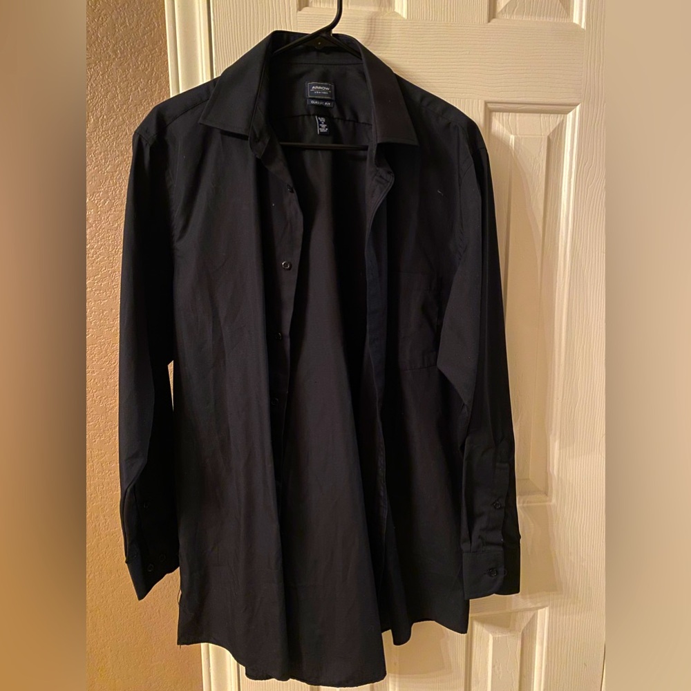 Arrow Black Dress Shirt